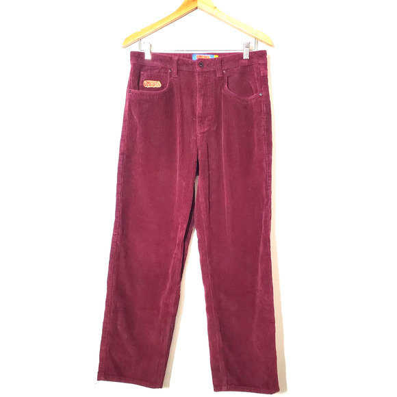 Empyre Mens 30 Corduroy Pants Skater Baggy Casual Relaxed Streetwear VTG - Picture 9 of 9